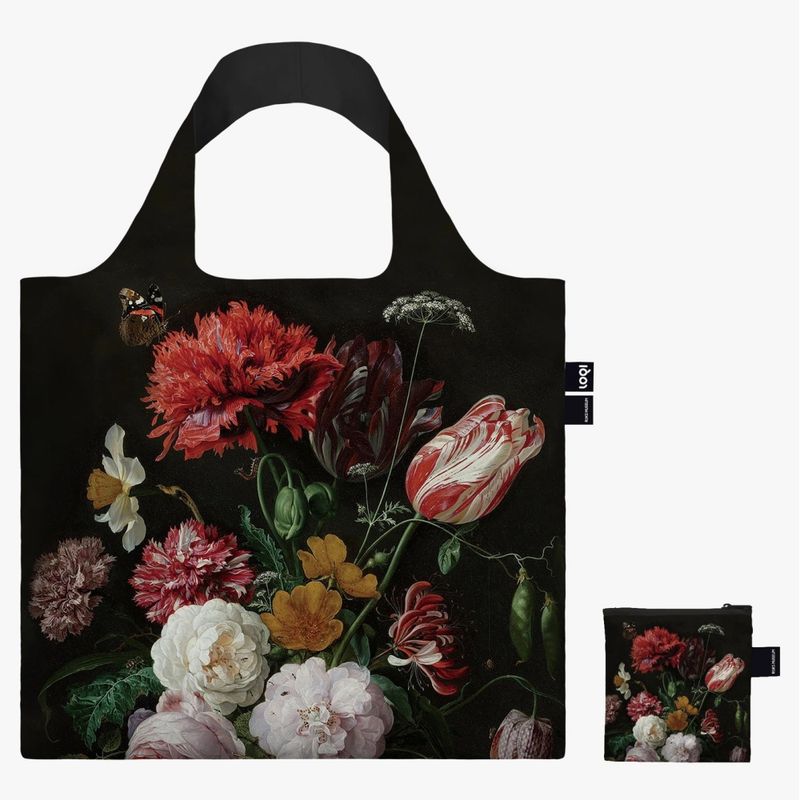 LOQI Jan Davidz de Heem Floral Still Life – resirkulert handlenett