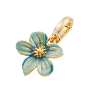 Hovedbilde Fable Gold Forget Me Not Flora Charm – 22k ...